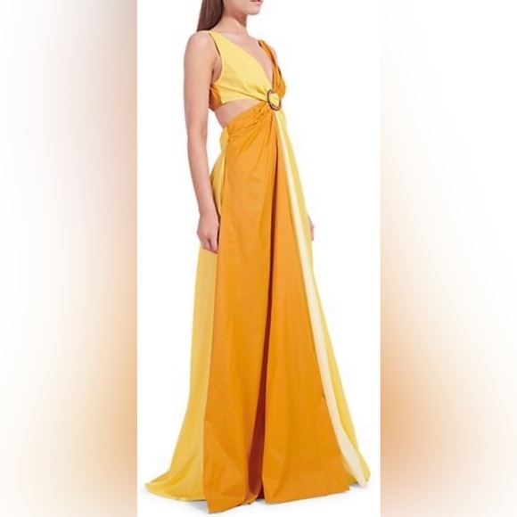 Staud Passage Maxi Dress, sz 12 - Picture 3 of 16